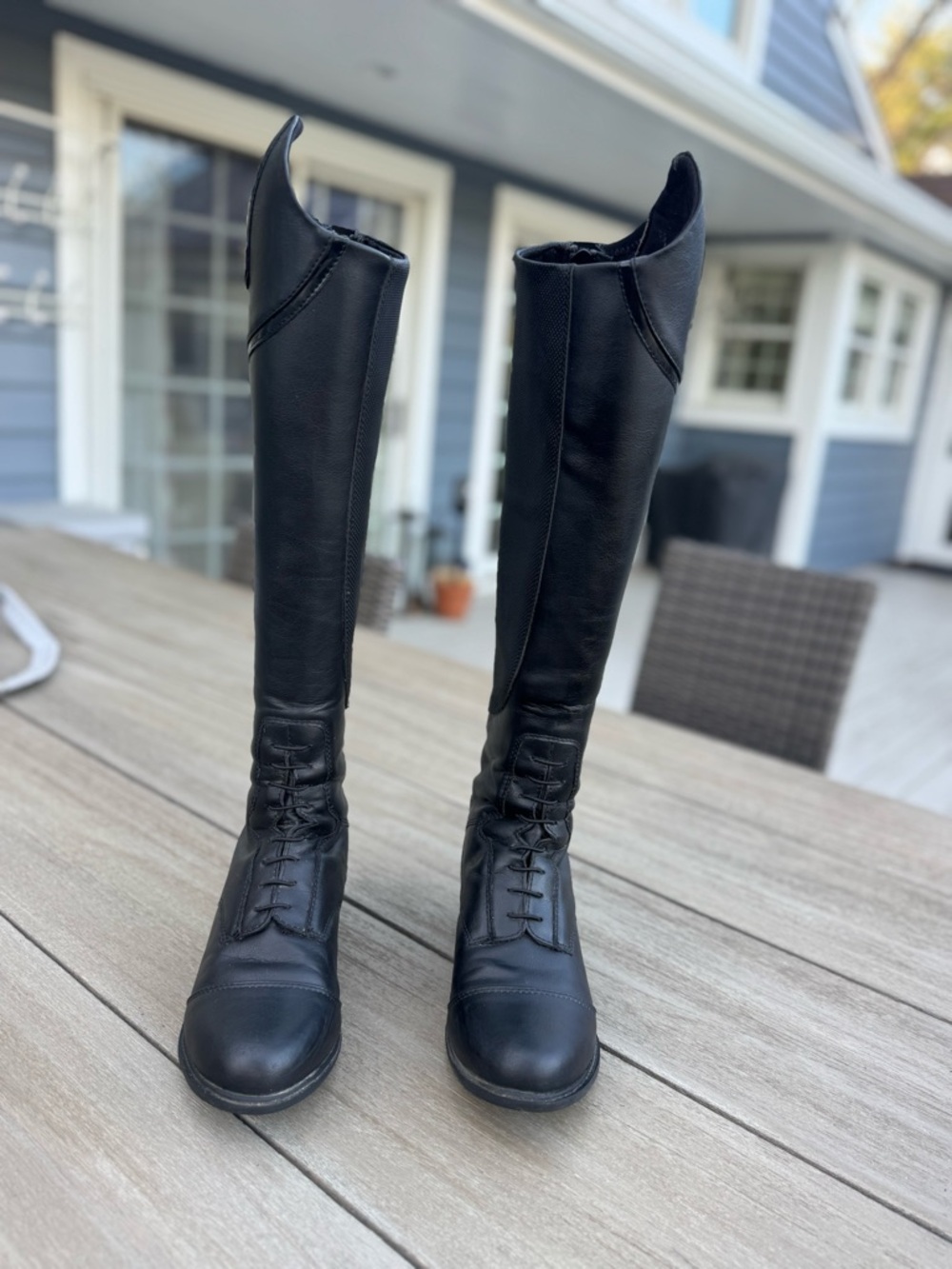 Mountain Horse Veganza Field Boots Size 8/39 Reg Calf